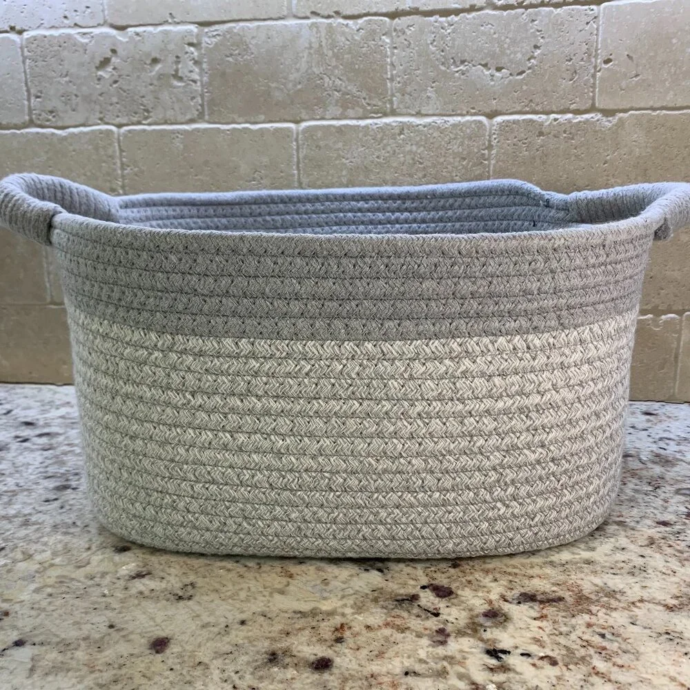 Rope Cotton Basket - NWOT